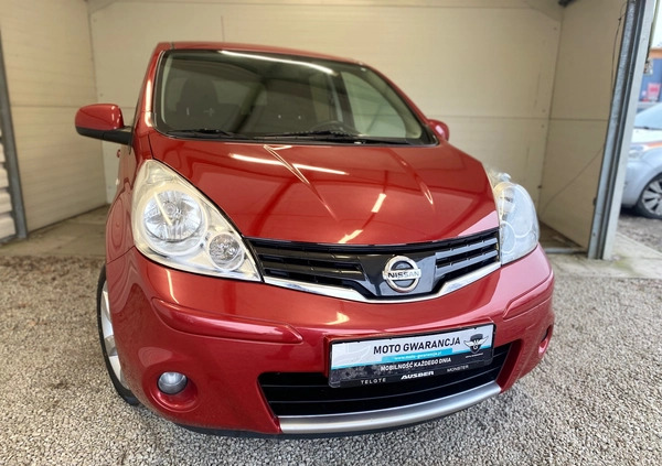 Nissan Note cena 22900 przebieg: 98000, rok produkcji 2010 z Drobin małe 562